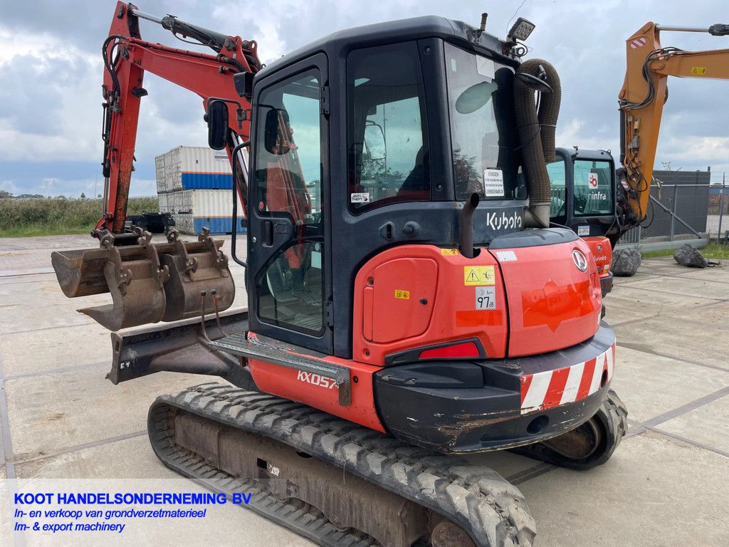 Kubota Kx 057-4 3x Bucket!