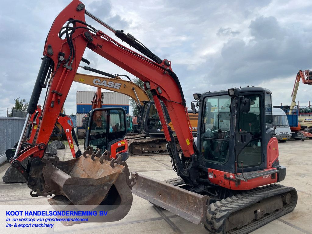 Kubota Kx 057-4 3x Bucket!