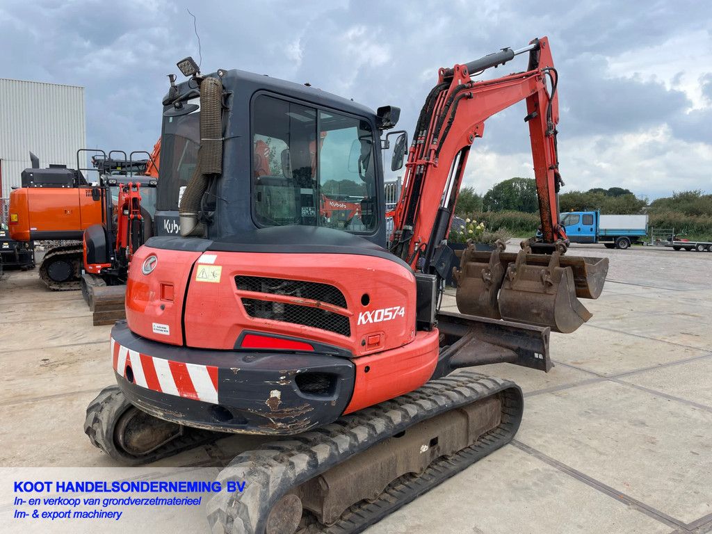 Kubota Kx 057-4 3x Bucket!
