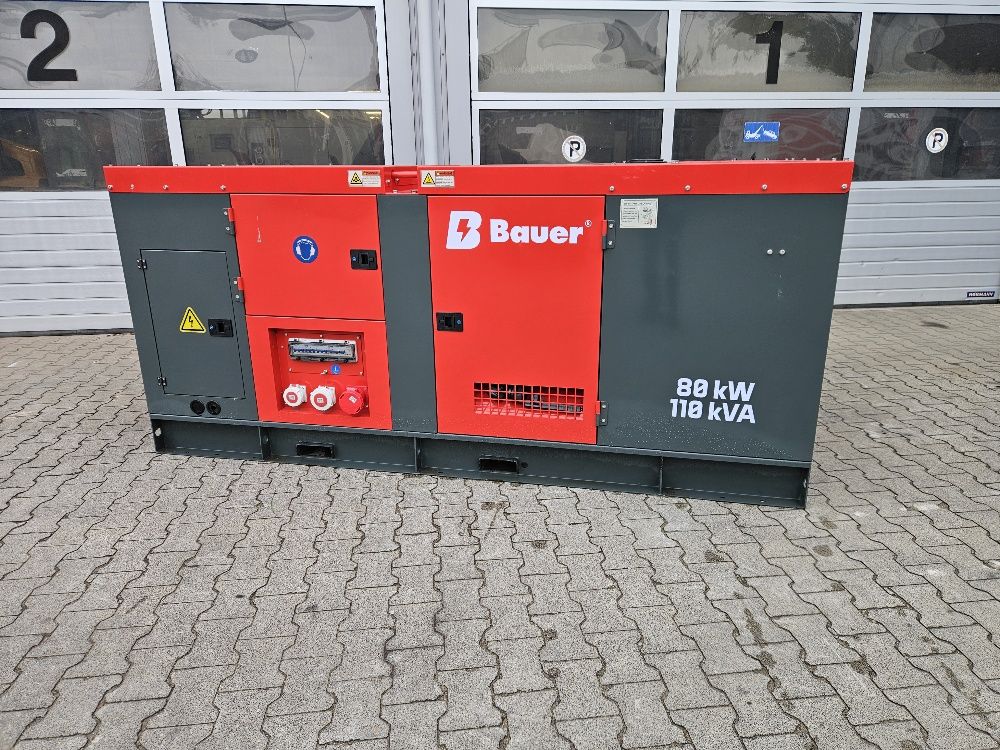 Nieuw Bauer GFS-80KW 110Kva generator set