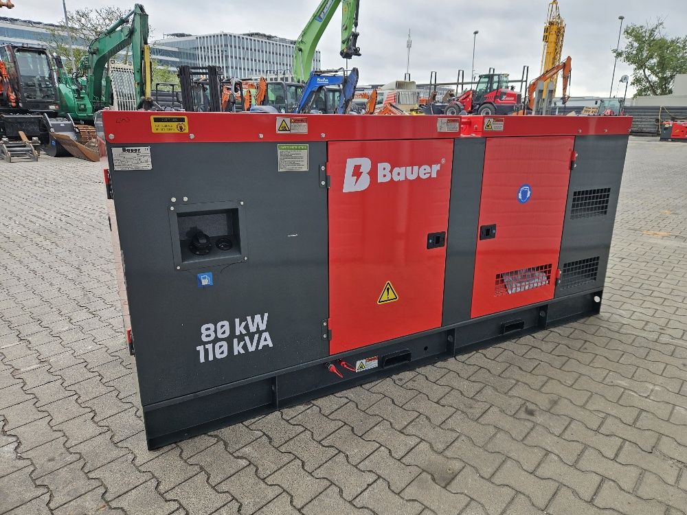 Nieuw Bauer GFS-80KW 110Kva generator set