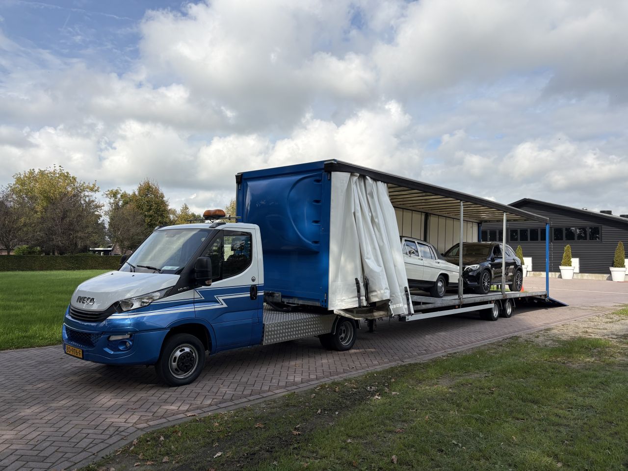 Be trekker Iveco Daily 40C15 euro 6 - be oplegger autotransporte