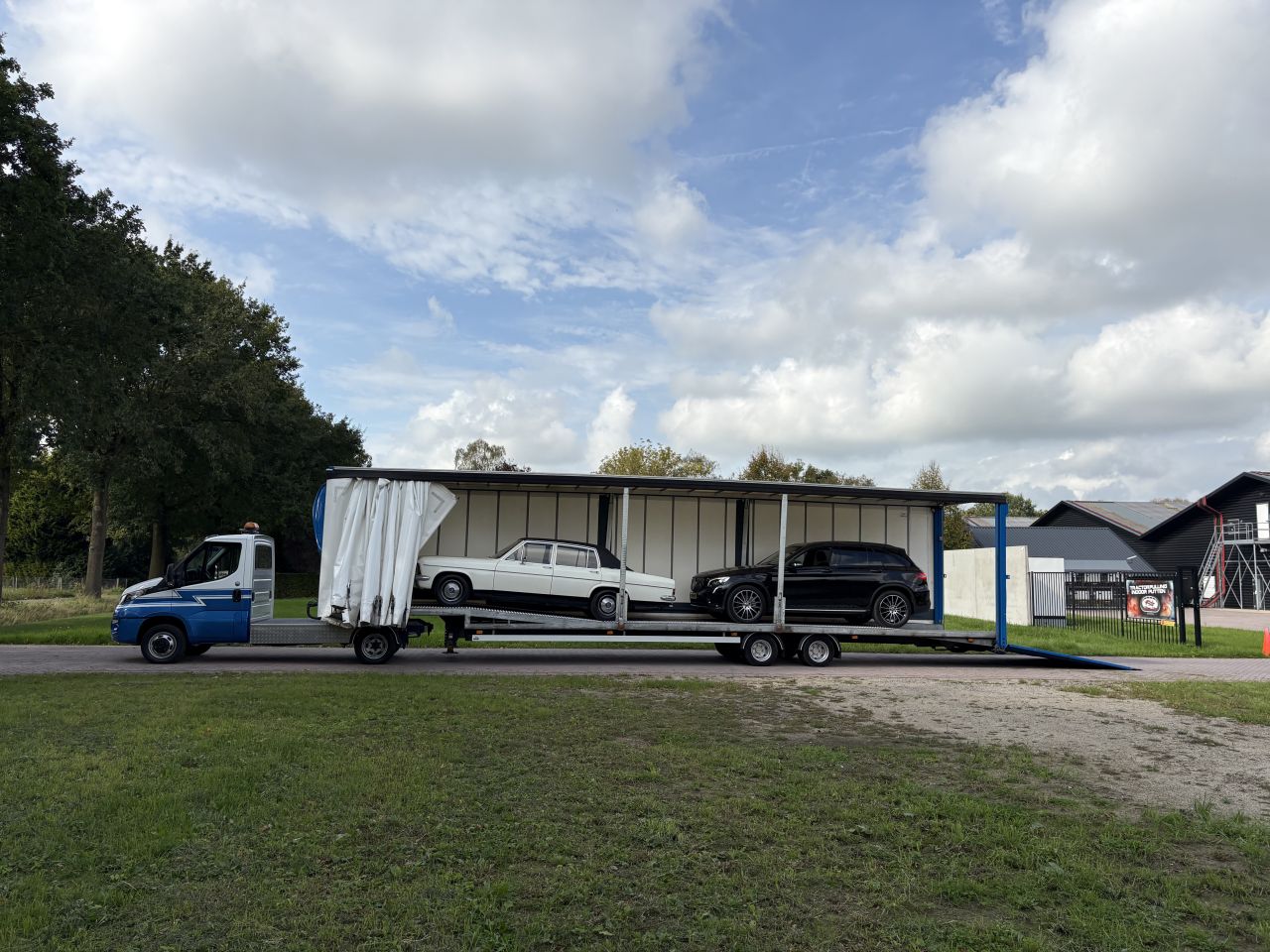 Be trekker Iveco Daily 40C15 euro 6 - be oplegger autotransporte