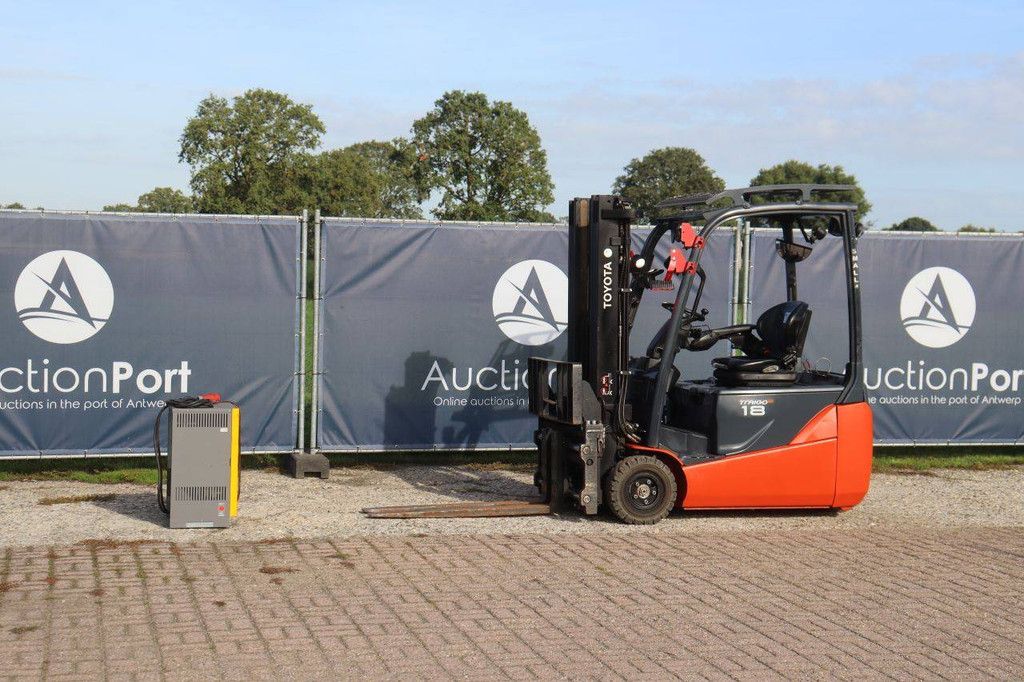 Toyota 8FBE18T Electric Forklift 1800kg 4.7m 2021