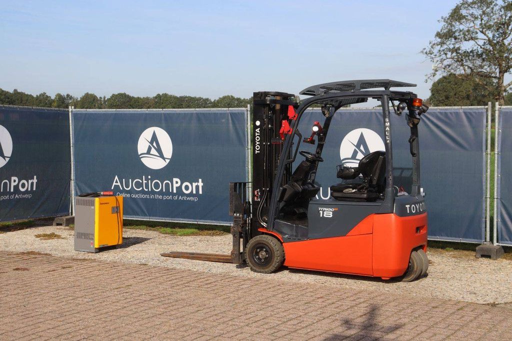 Toyota 8FBE18T Electric Forklift 1800kg 4.7m 2021