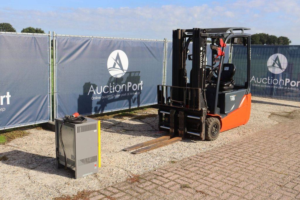 Toyota 8FBE18T Electric Forklift 1800kg 4.7m 2021