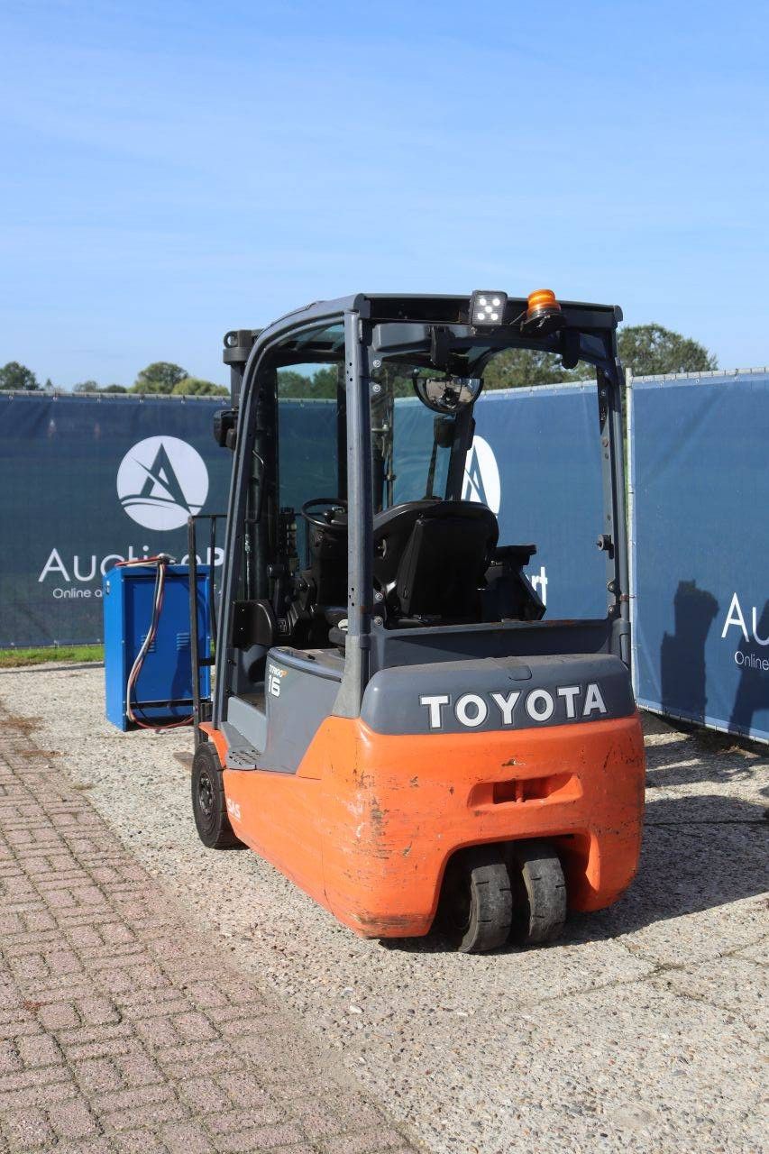 Toyota 8FBET16 Electric Forklift 1600kg 4.5m 2014