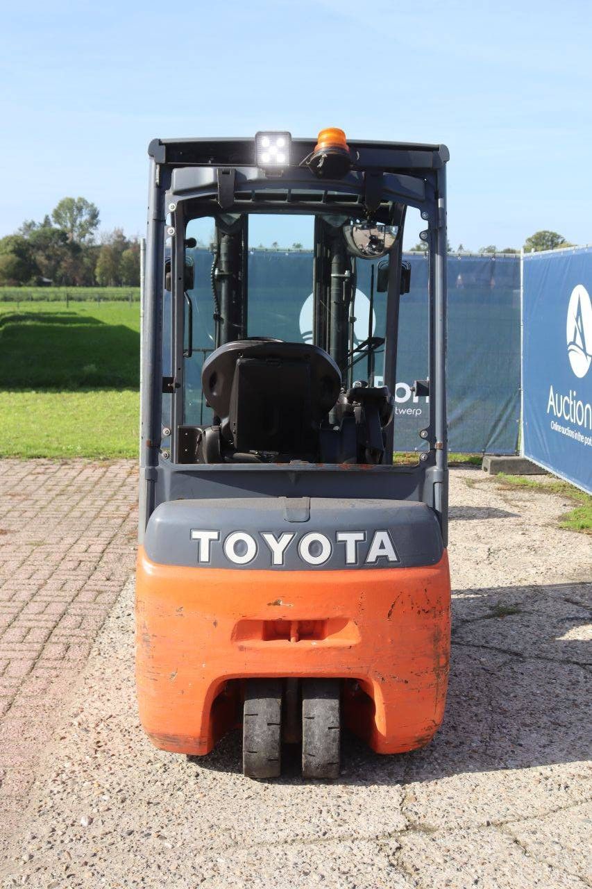 Toyota 8FBET16 Electric Forklift 1600kg 4.5m 2014