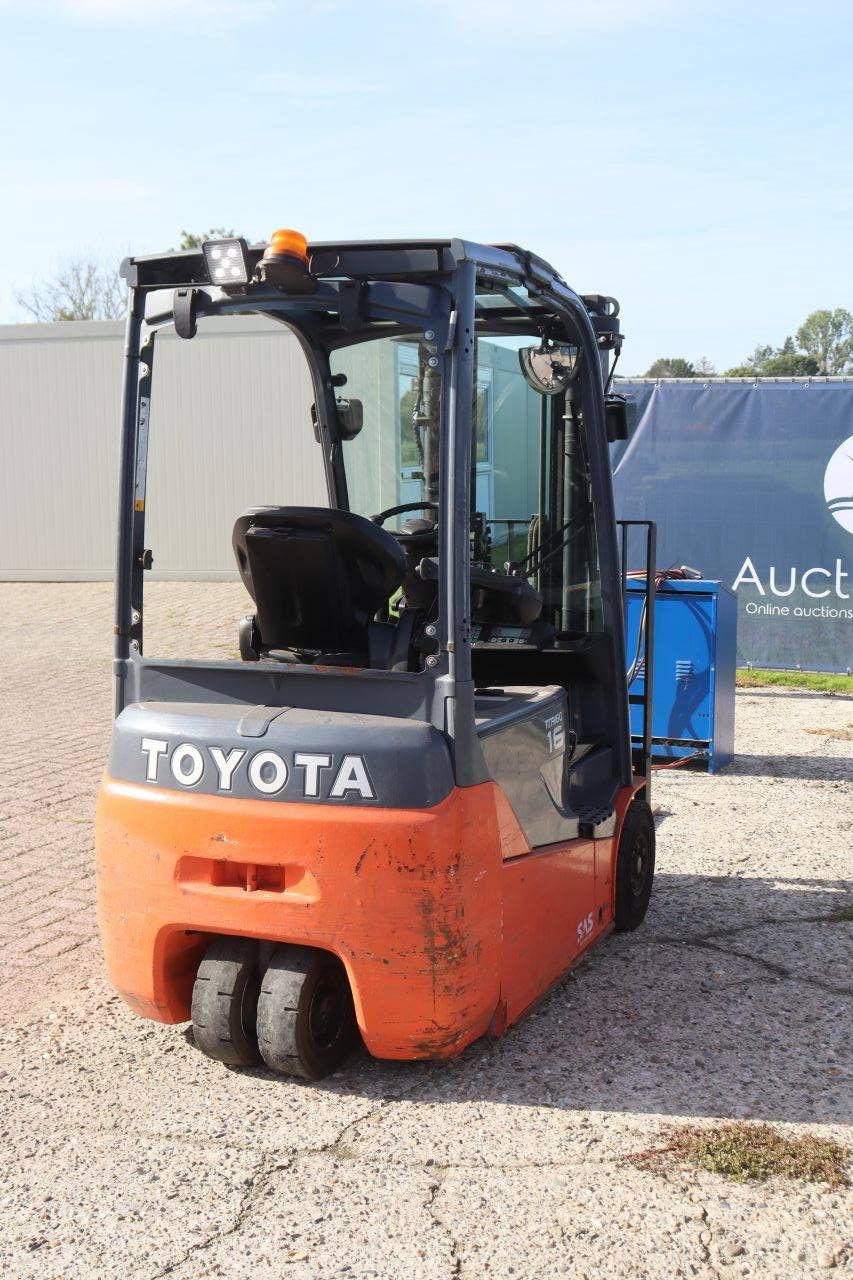 Toyota 8FBET16 Electric Forklift 1600kg 4.5m 2014