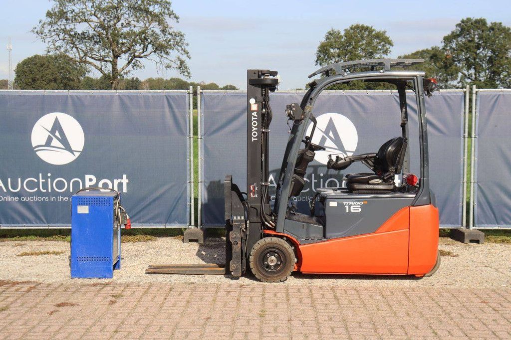 Toyota 8FBE18T Electric Forklift 1800kg 4.7m 2021