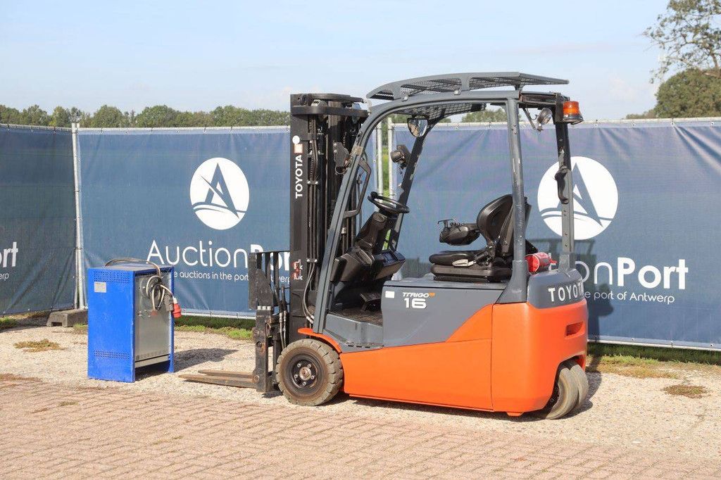 Toyota 8FBE18T Electric Forklift 1800kg 4.7m 2021