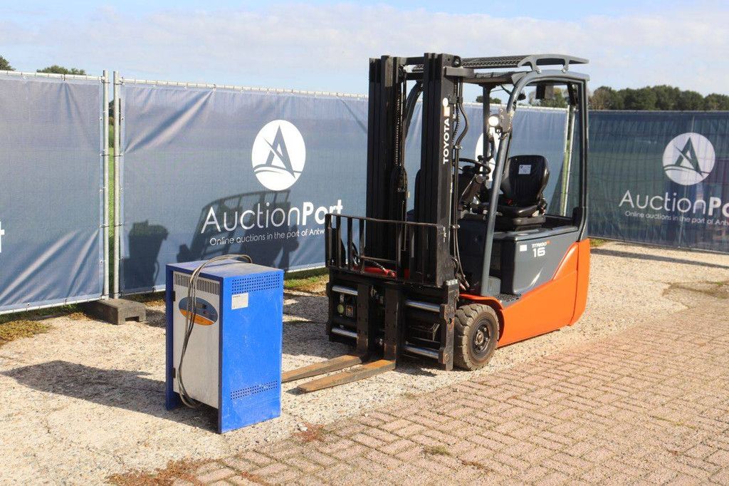 Toyota 8FBE18T Electric Forklift 1800kg 4.7m 2021