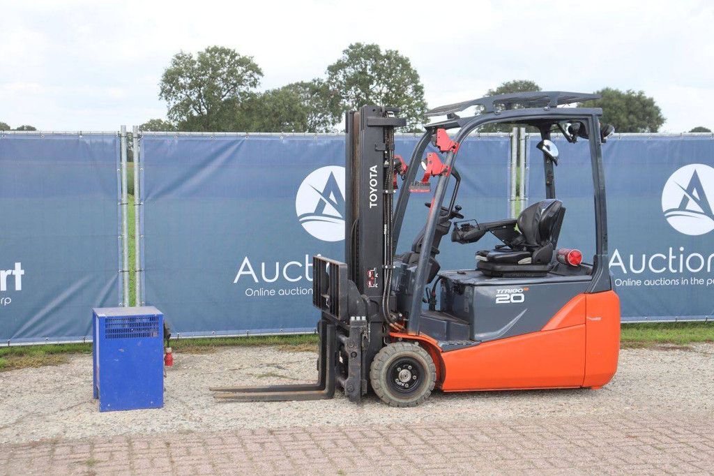 Toyota 8FBE18T Electric Forklift 1800kg 4.7m 2021
