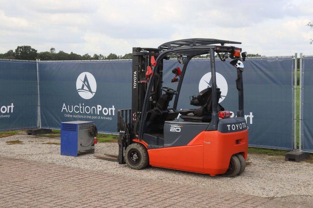 Toyota 8FBE18T Electric Forklift 1800kg 4.7m 2021