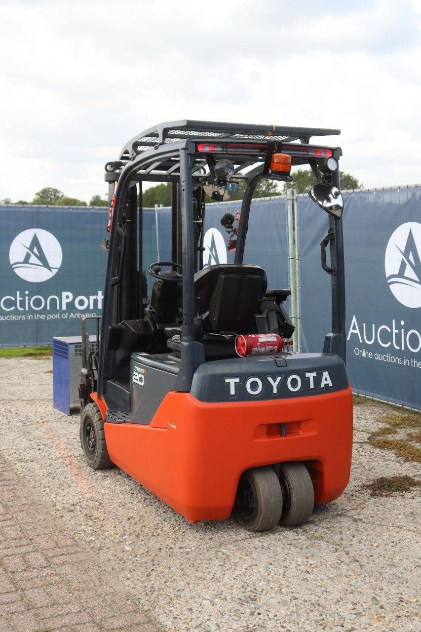 Toyota 8FBE18T Electric Forklift 1800kg 4.7m 2021