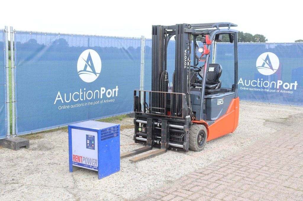 Toyota 8FBE18T Electric Forklift 1800kg 4.7m 2021