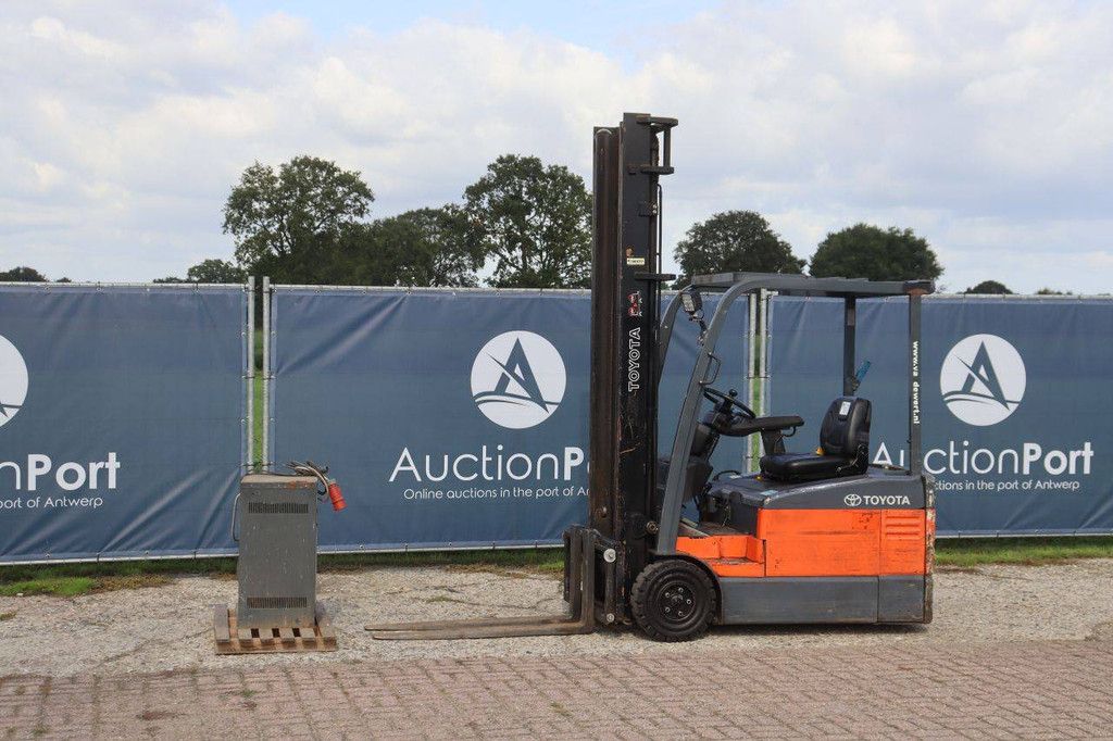 Toyota 7FBEF15 Electric Forklift 1500kg 4.5m 2005