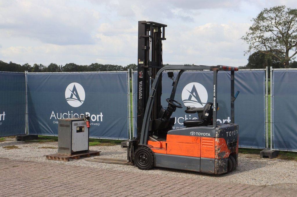 Toyota 7FBEF15 Electric Forklift 1500kg 4.5m 2005