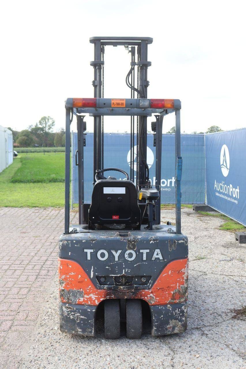 Toyota 7FBEF15 Electric Forklift 1500kg 4.5m 2005