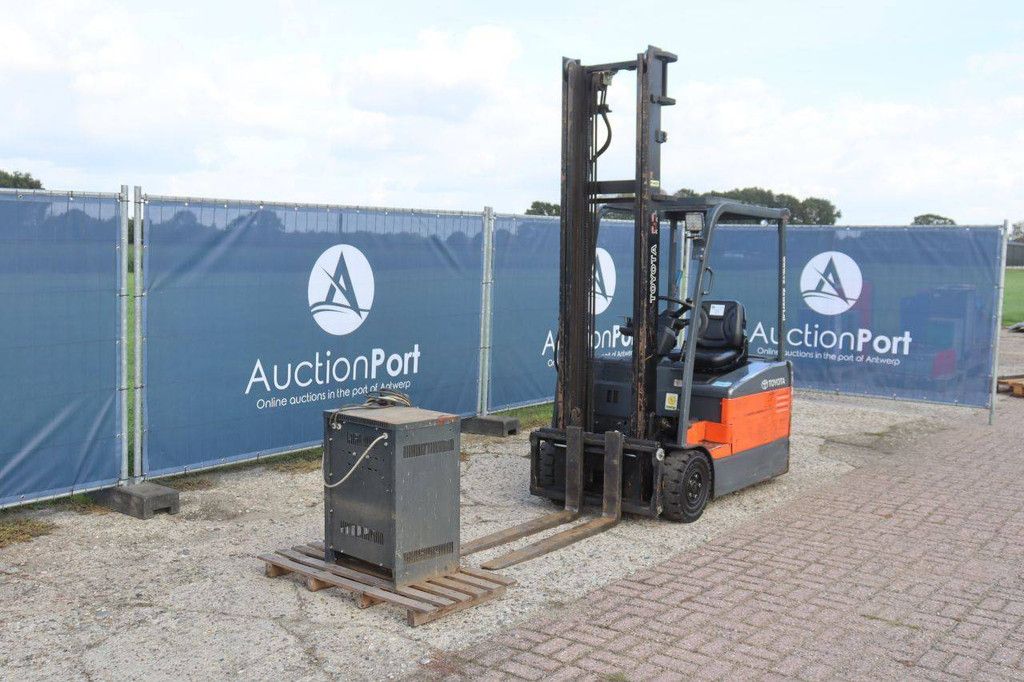 Toyota 7FBEF15 Electric Forklift 1500kg 4.5m 2005