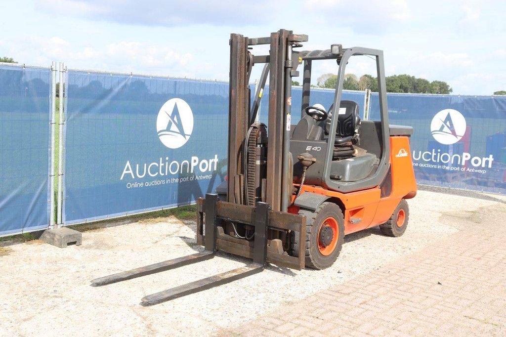 Linde E40P Elektrogabelstapler 4000 kg 3,25 m 2007
