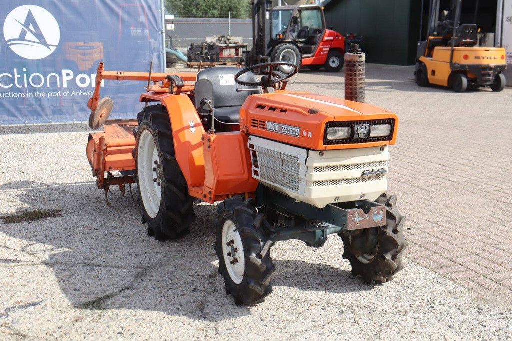 Minitractor Kubota ZB1600 Diesel 16pk Met Grondfrees