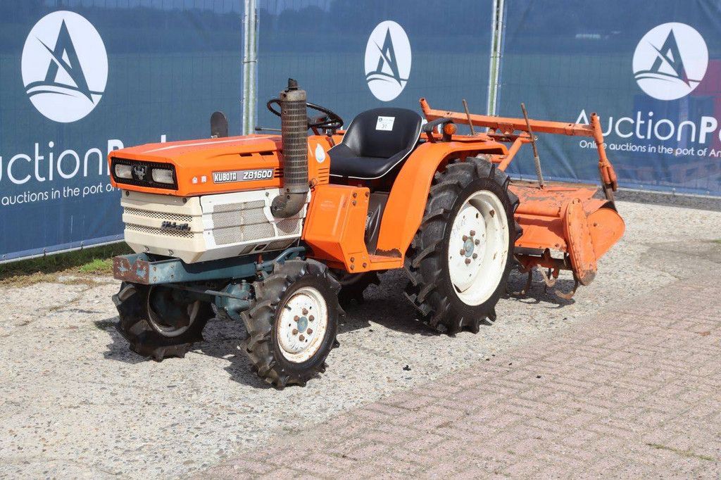 Minitractor Kubota ZB1600 Diesel 16pk Met Grondfrees