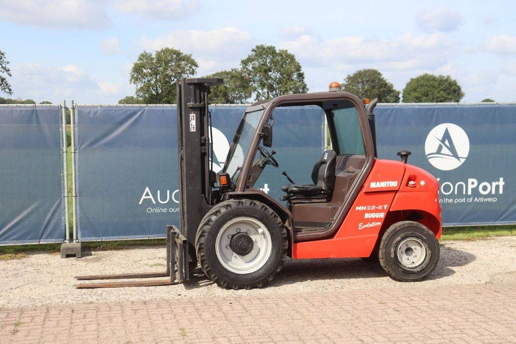Rough-terrain forklift Manitou MH25-4T Buggie Diesel 2500kg 4.3m 2005