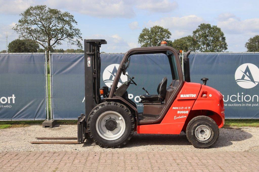 Rough-terrain forklift Manitou MH25-4T Buggie Diesel 2500kg 4.3m 2005
