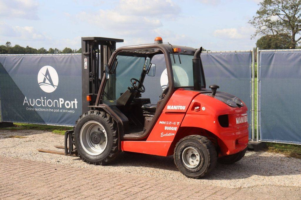 Rough-terrain forklift Manitou MH25-4T Buggie Diesel 2500kg 4.3m 2005