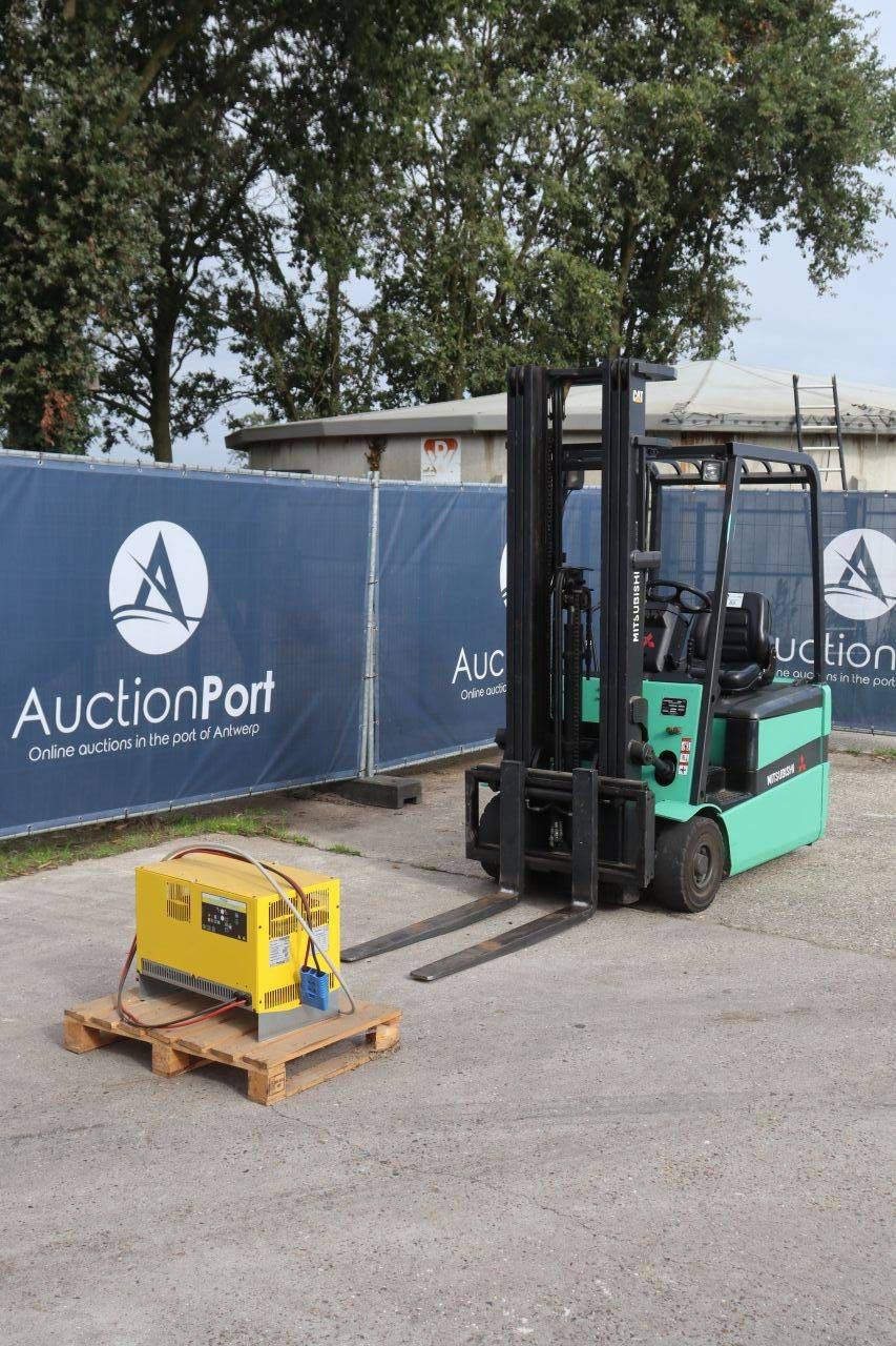 Mitsubishi FB16RT Electric Forklift 1600kg 5.5m 2004