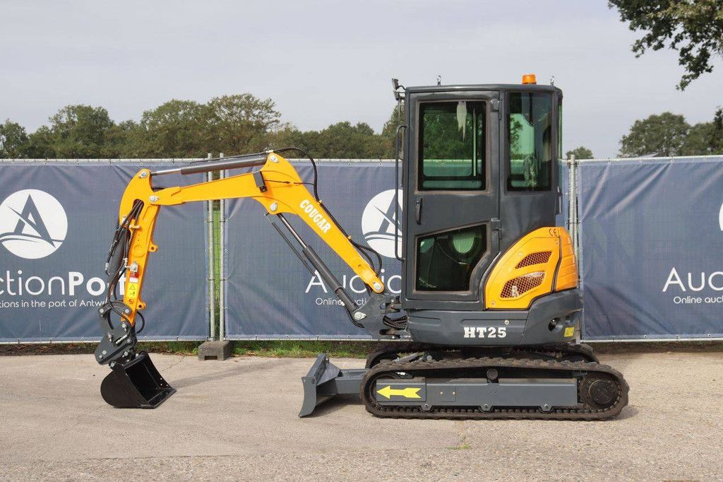 Cougar HT25 Diesel Mini Excavator 14kW 2026 New