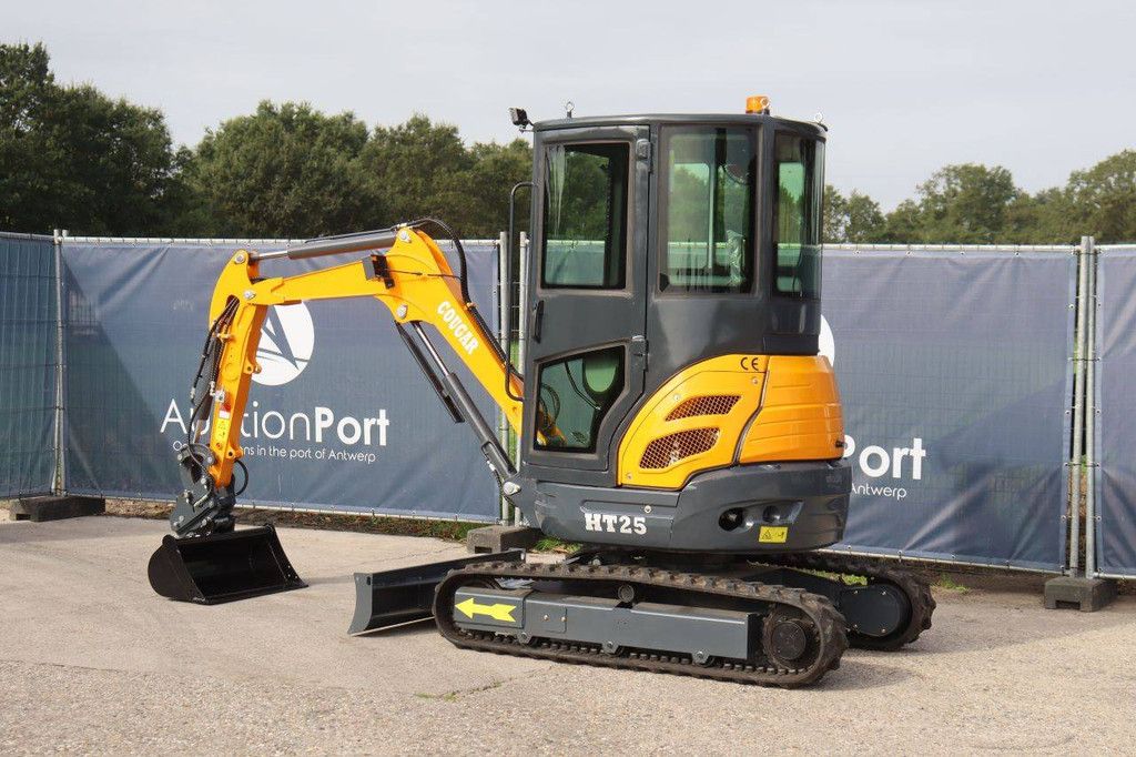 Cougar HT25 Diesel Mini Excavator 14kW 2026 New