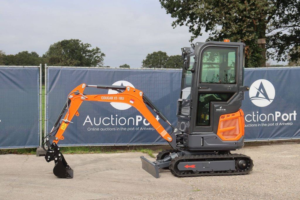 Cougar XT18U Mini Excavator Diesel 10kW 2026 New