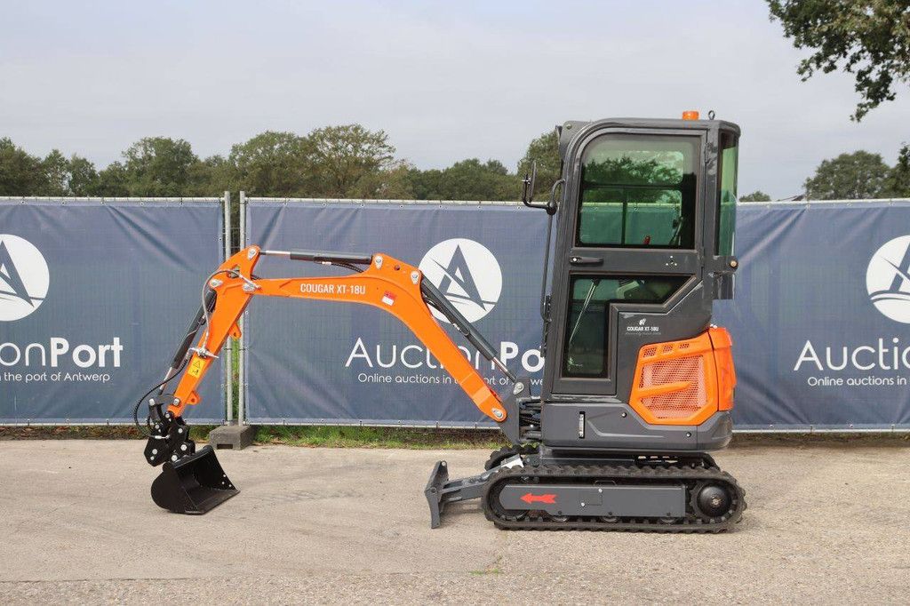 Cougar XT18U Mini Excavator Diesel 10kW 2026 New
