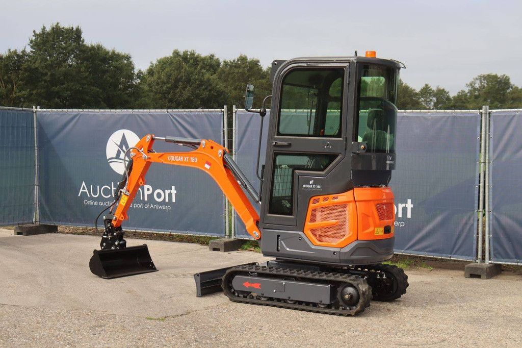 Cougar XT18U Mini Excavator Diesel 10kW 2026 New
