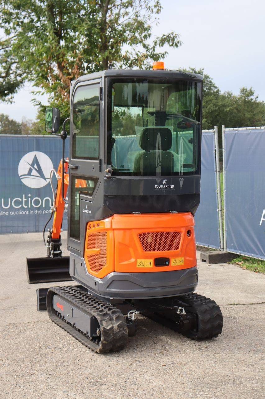 Cougar XT18U Mini Excavator Diesel 10kW 2026 New