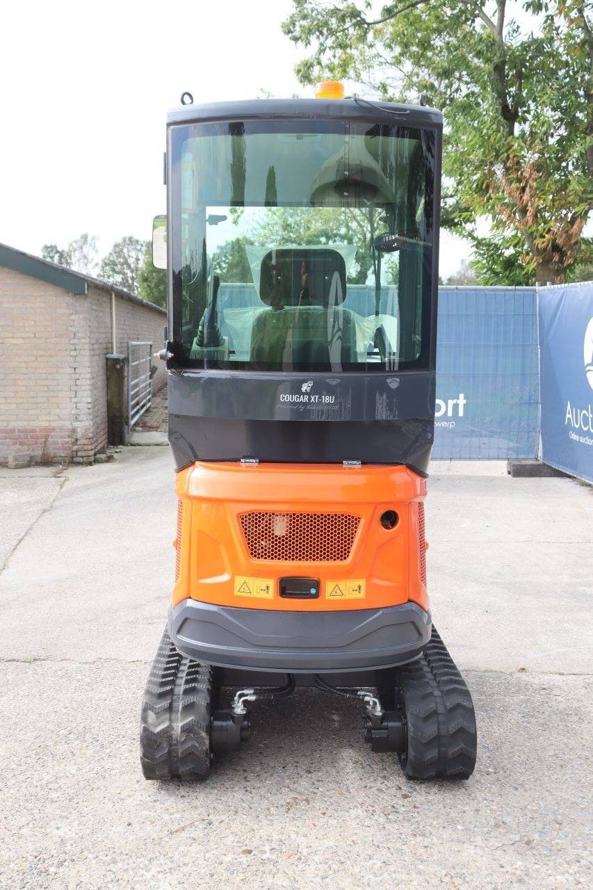 Cougar XT18U Mini Excavator Diesel 10kW 2026 New