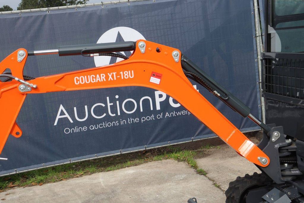 Cougar XT18U Mini Excavator Diesel 10kW 2026 New