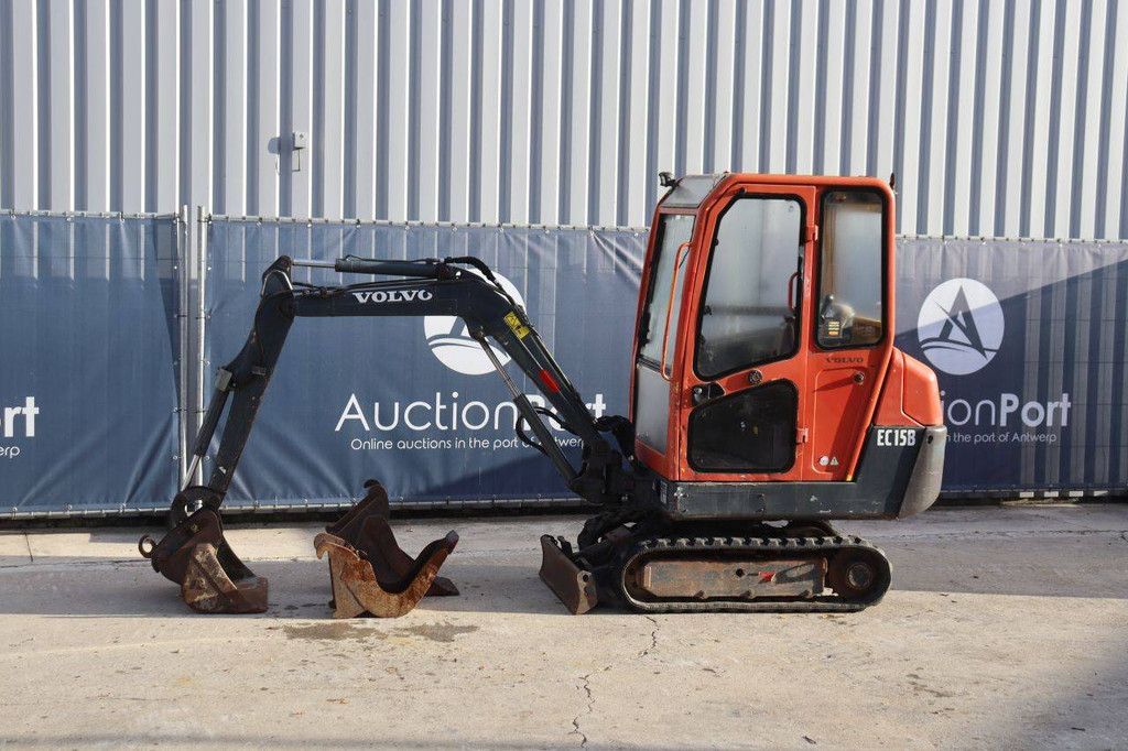Minibagger Volvo EC15B XTV Diesel 11kW 2006