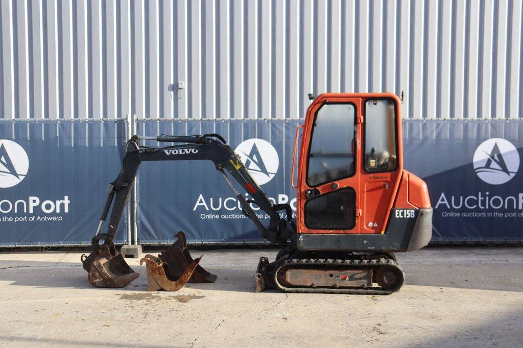 Minibagger Volvo EC15B XTV Diesel 11kW 2006