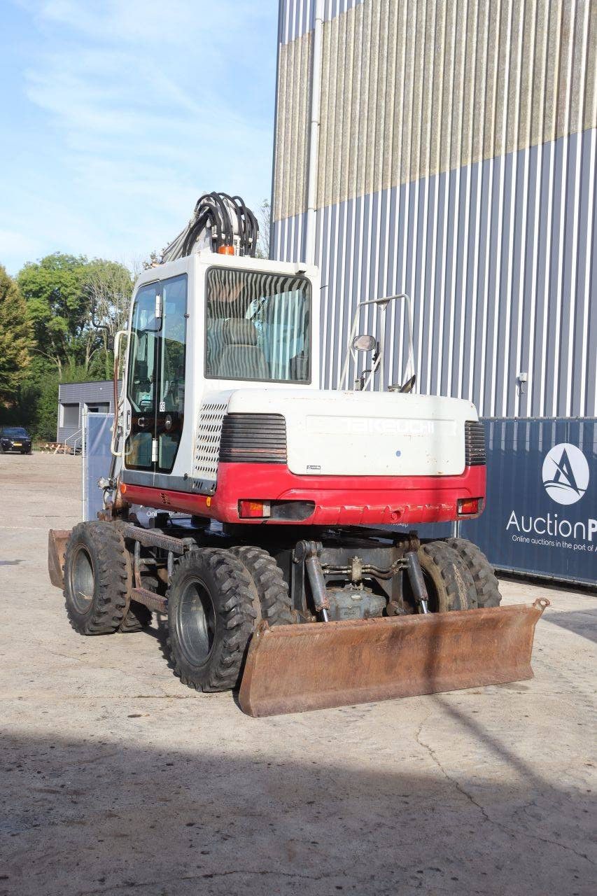 Wheel excavator Takeuchi TB175W Diesel 49.3kW 2006