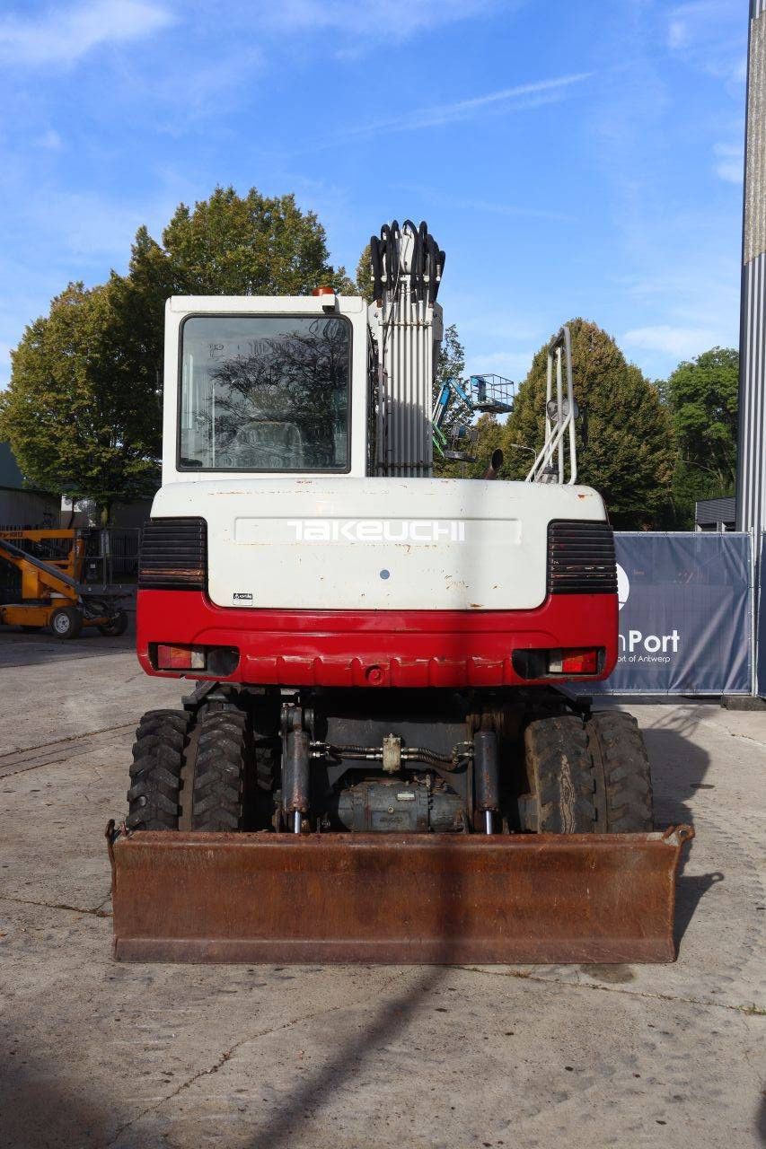 Wheel excavator Takeuchi TB175W Diesel 49.3kW 2006