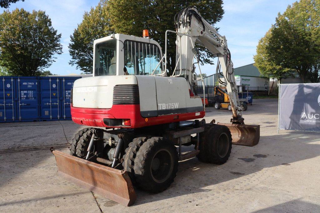 Wheel excavator Takeuchi TB175W Diesel 49.3kW 2006