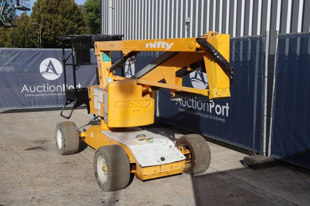 Niftylift HR12 NE Gelenkteleskoparbeitsbühne, elektrisch, 200 kg, 12 m, Baujahr 2011