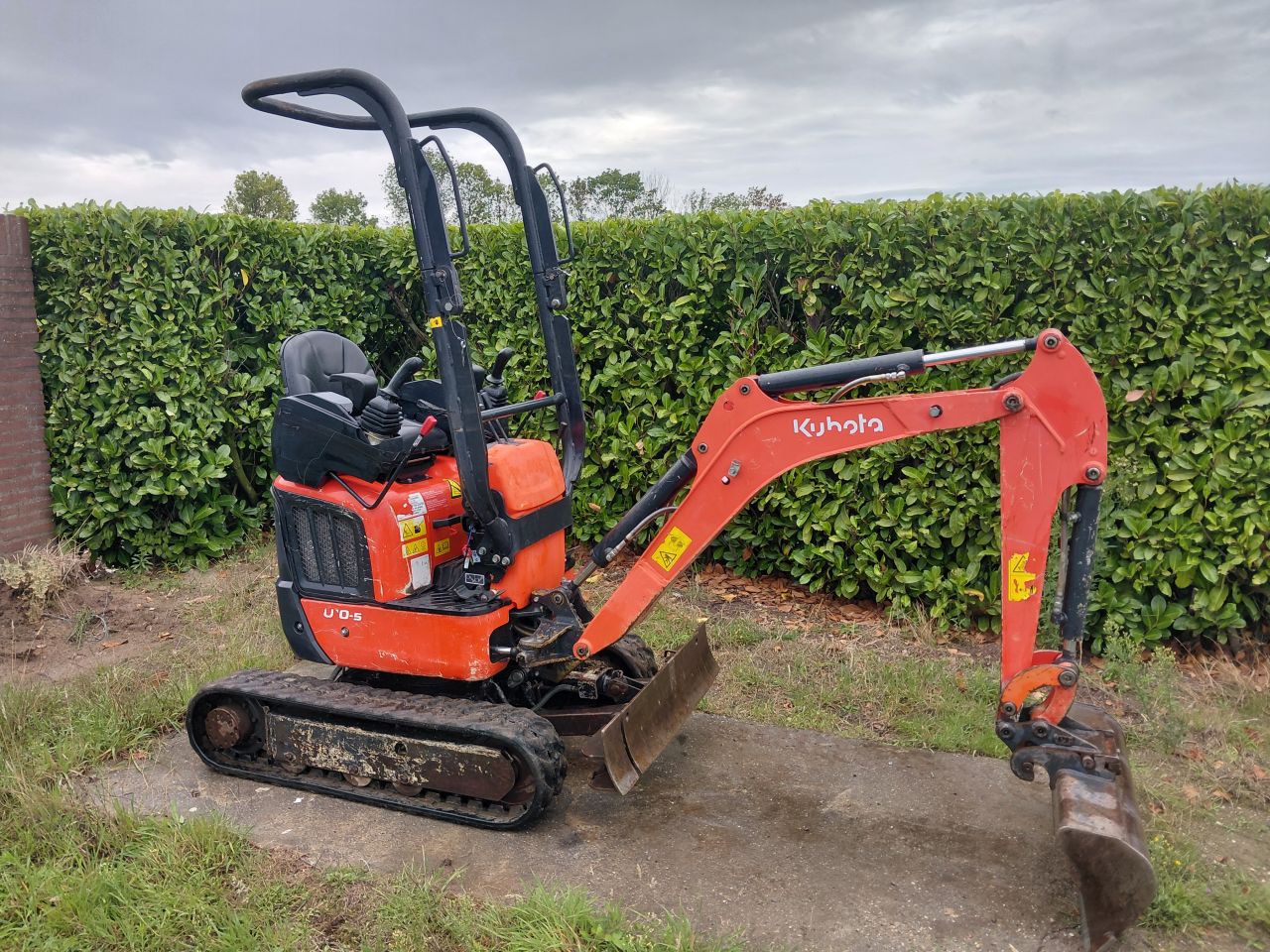Minigraver Kubota U10-5 ( Bj 2021 ) Minikraan Graafmachine