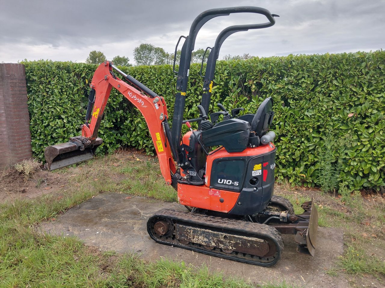 Minigraver Kubota U10-5 ( Bj 2021 ) Minikraan Graafmachine