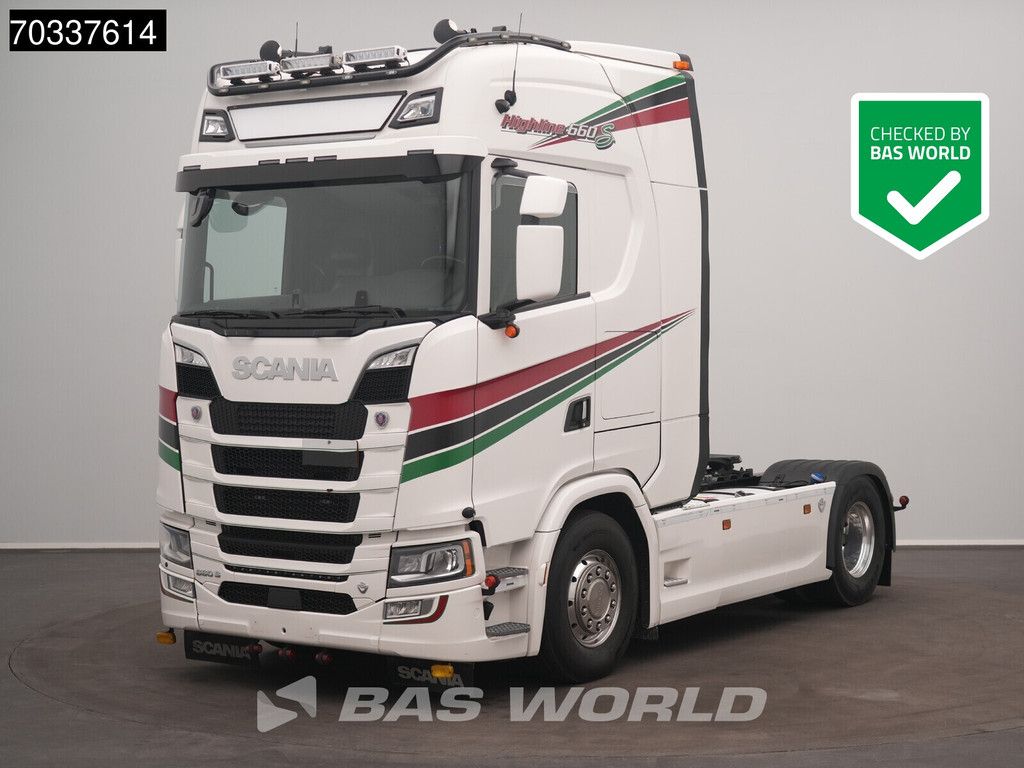 Scania S S660 4X2 V8 Full-Air Retarder Leder 2xTanks Alcoa's ACC Navi Standklima Alcoa's