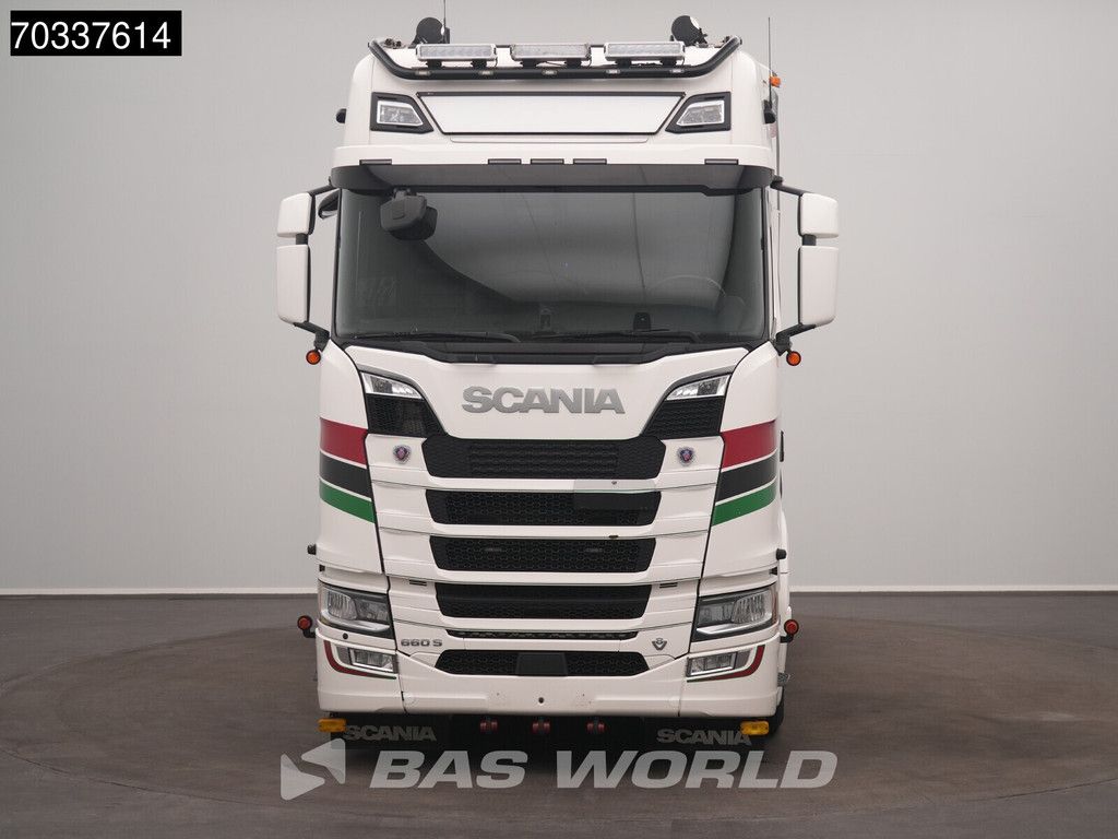 Scania S S660 4X2 V8 Full-Air Retarder Leder 2xTanks Alcoa's ACC Navi Standklima Alcoa's