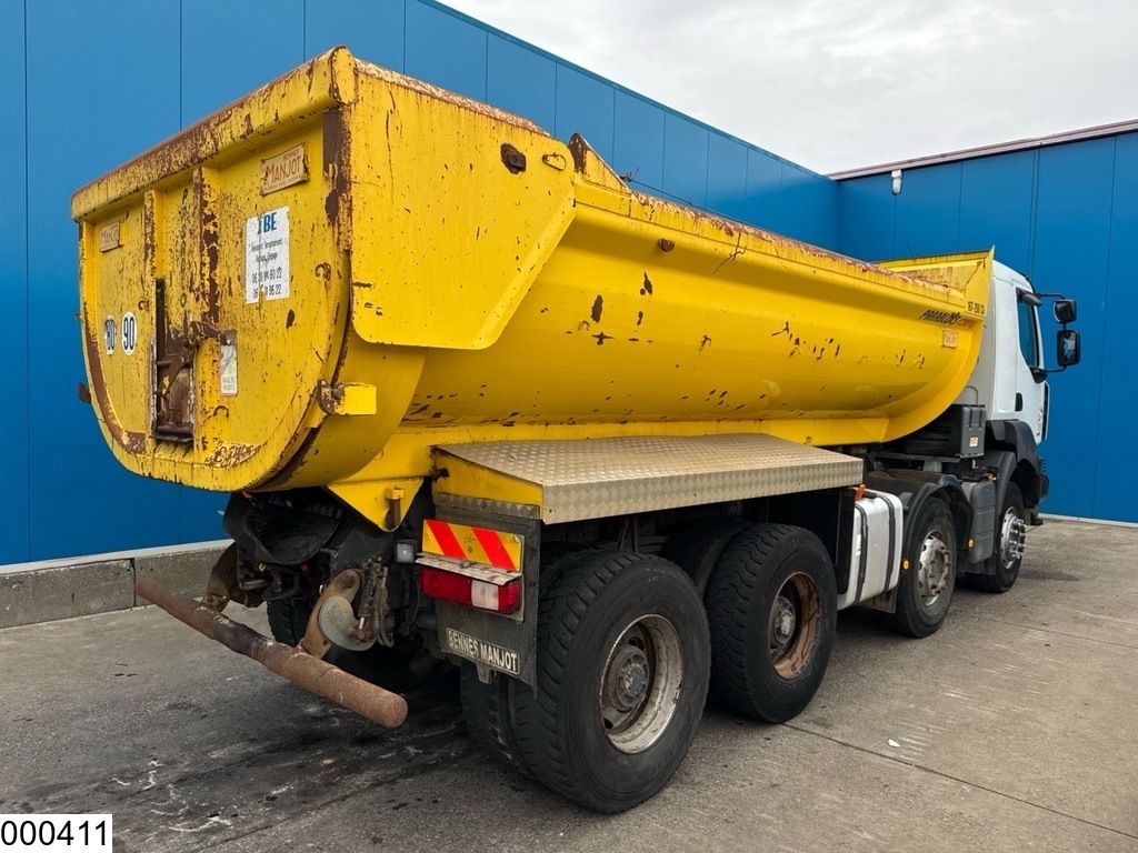Renault Kerax 480 Dxi 8x4, EURO 5, Steel suspension, Hydro